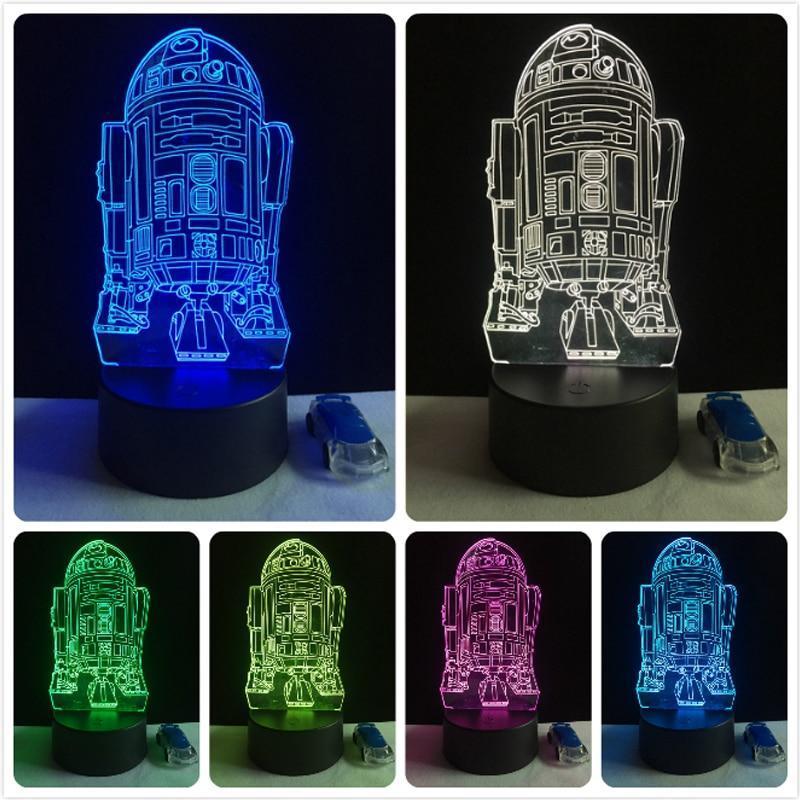 3D Lamp with 7 Colors - Balma Home
