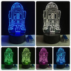 3D Lamp with 7 Colors - Balma Home
