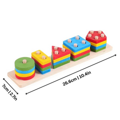 Interactive Montessori Wooden Toys for Children