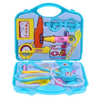 15pcs Children Pretend Set Portable Doctor Nurse Suitcase