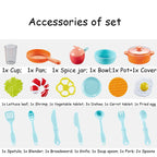 Kitchen Set Toy - Kids Play Kitchen 23 Pcs