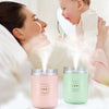 Image of Himist 280ML Ultrasonic Candle Air Humidifier Purifier With Romantic Soft Light Essential Oil Diffuser