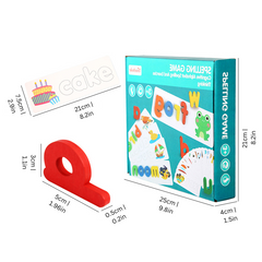 Wooden Letters Engaging Spelling Game for Kids
