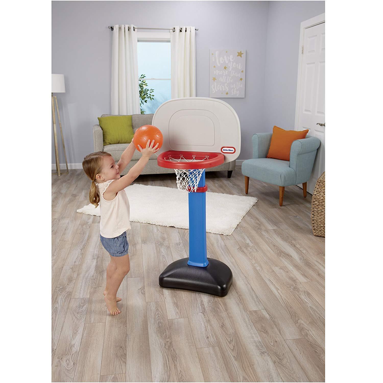 Little Tikes EasyScore Basketball Set Kids Hoop Goal Oversized Toddler Sport Toy - Balma Home