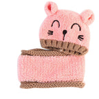 Adorable Toddler Winter Hooded Cap Scarf - Balma Home