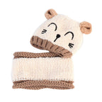 Adorable Toddler Winter Hooded Cap Scarf - Balma Home