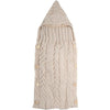 Image of Warm Knitted Swaddle Sleeping Bag For Babies