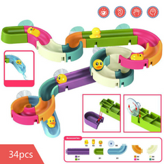 Developmental Bath Activity Slide Toy Set