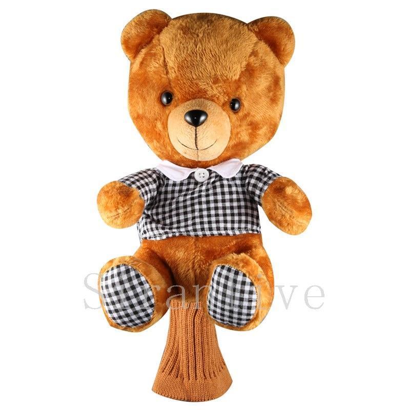 Golf club 1# driver headcover golf one wood set animal head caps protective cover golf accessories new - Balma Home