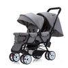 Image of Double Pram Double Buggy Twin Pram