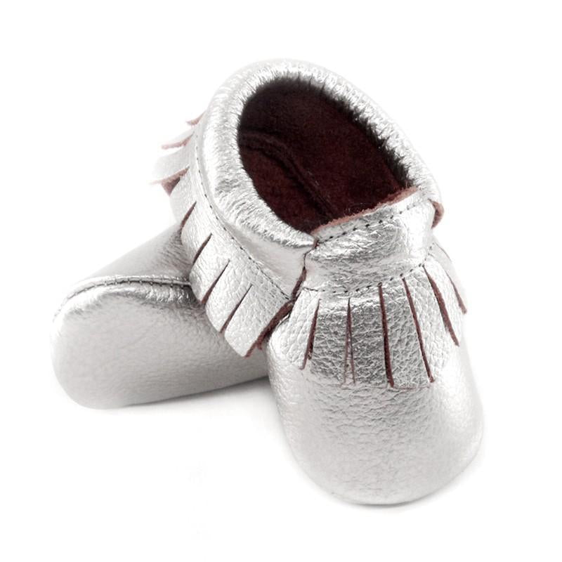 Baby Moccasins (Rose Gold, Gold, Silver) - Balma Home