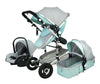 Image of 3 in 1 Prams Travel Systems Baby Stroller with Car Seat