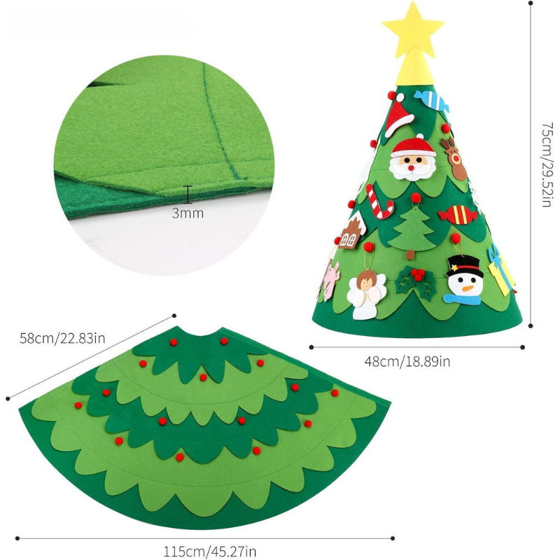 Interactive Christmas Tree for Newborns and Toddlers