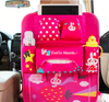 Image of Backseat Organizer for Kids Colorful Hanging Car Storage - Balma Home