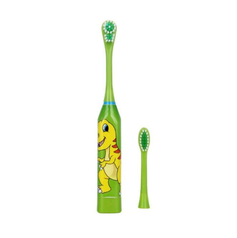 Electric Toothbrush For Kids Battery Type Cute Cartoon Children's Electric Toothbrush Soft Bristle