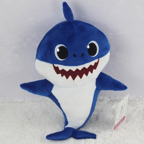 Baby Shark With Cartoon Music Plush Toy - Balma Home