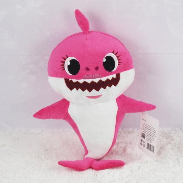 Baby Shark With Cartoon Music Plush Toy - Balma Home