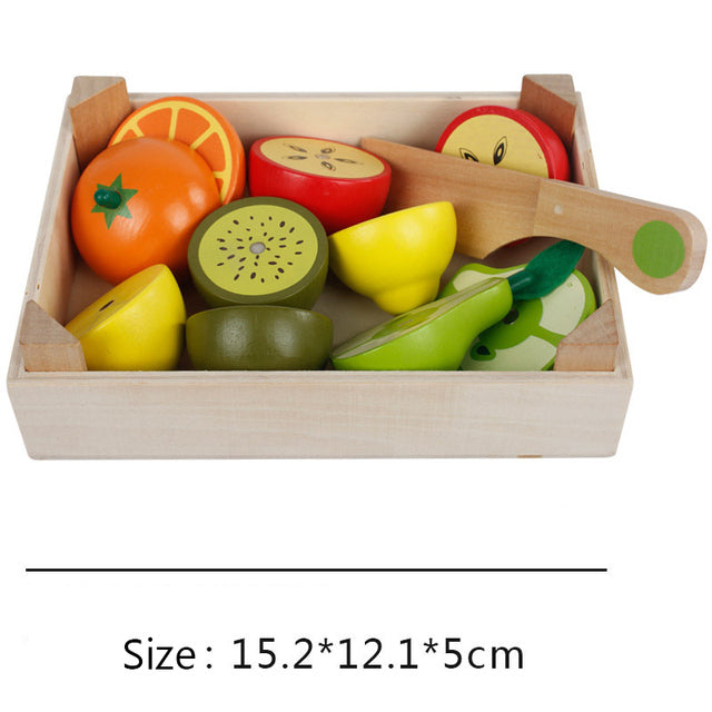 Children Educational Montessori Wooden Kitchen Toy for Boys and Girls