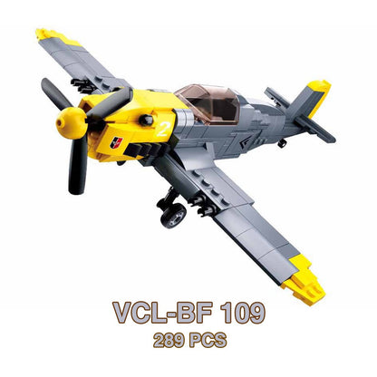 Military Vehicles Plane and Bomber WWII US Army Marines Swat Special forces German Soldier Weapon Model Building Blocks Brick