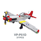 Military Vehicles Plane and Bomber WWII US Army Marines Swat Special forces German Soldier Weapon Model Building Blocks Brick