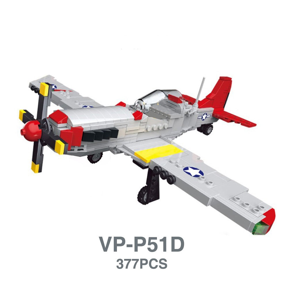 Military Vehicles Plane and Bomber WWII US Army Marines Swat Special forces German Soldier Weapon Model Building Blocks Brick