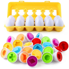 Interactive Montessori Shape-Matching Kitchen Toy Set for Children