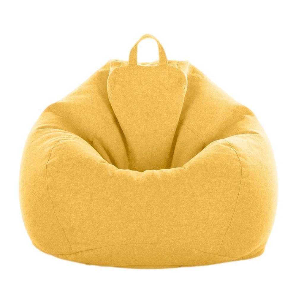 Natural Linen Beanbag Cover for Stuffed Animals