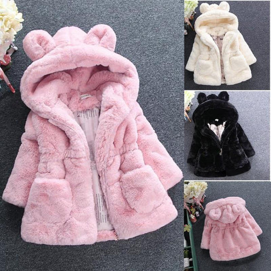 Childrens Faux Fur Coats Jackets - Balma Home