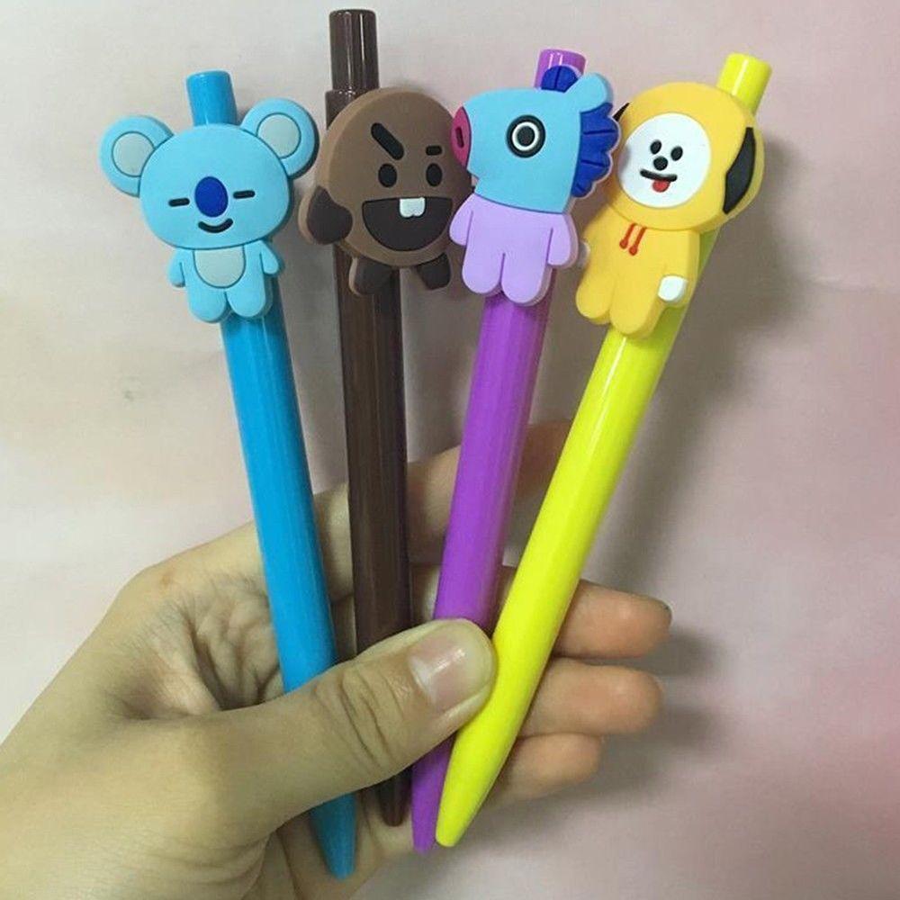 Cute BT21 BTS Ballpoint Pen Cartoon Designed [8 Styles] #JU2224 - Balma Home