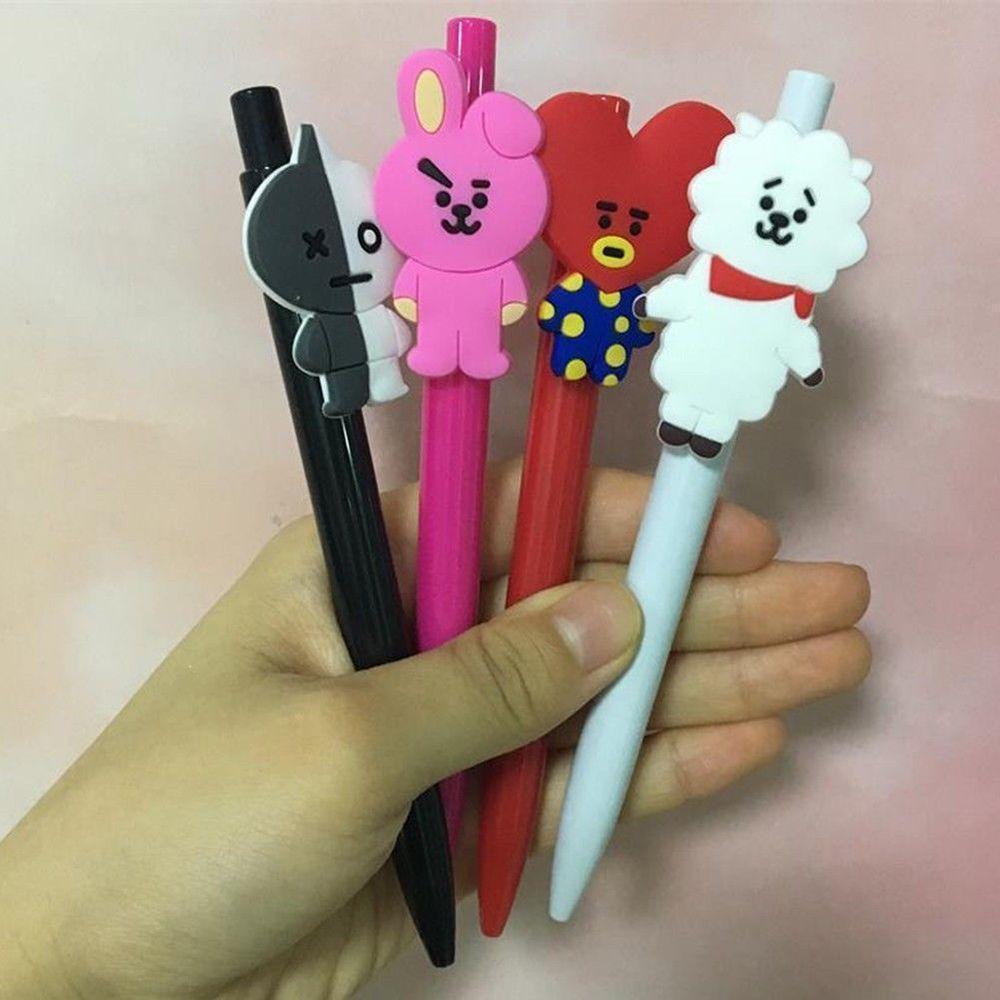 Cute BT21 BTS Ballpoint Pen Cartoon Designed [8 Styles] #JU2224 - Balma Home