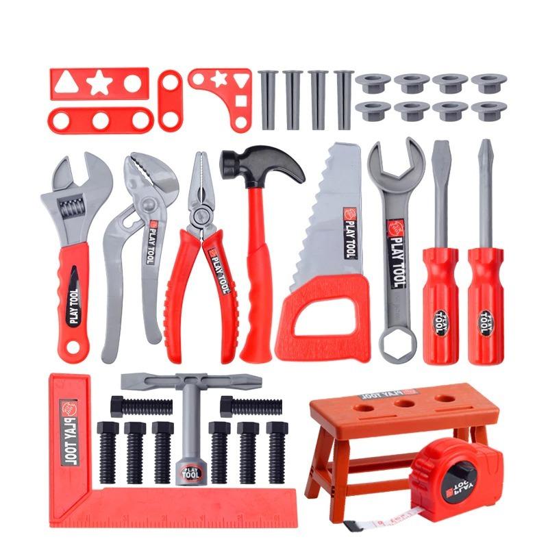 40 Pcs Kids Tool Kit Kids Drill Set