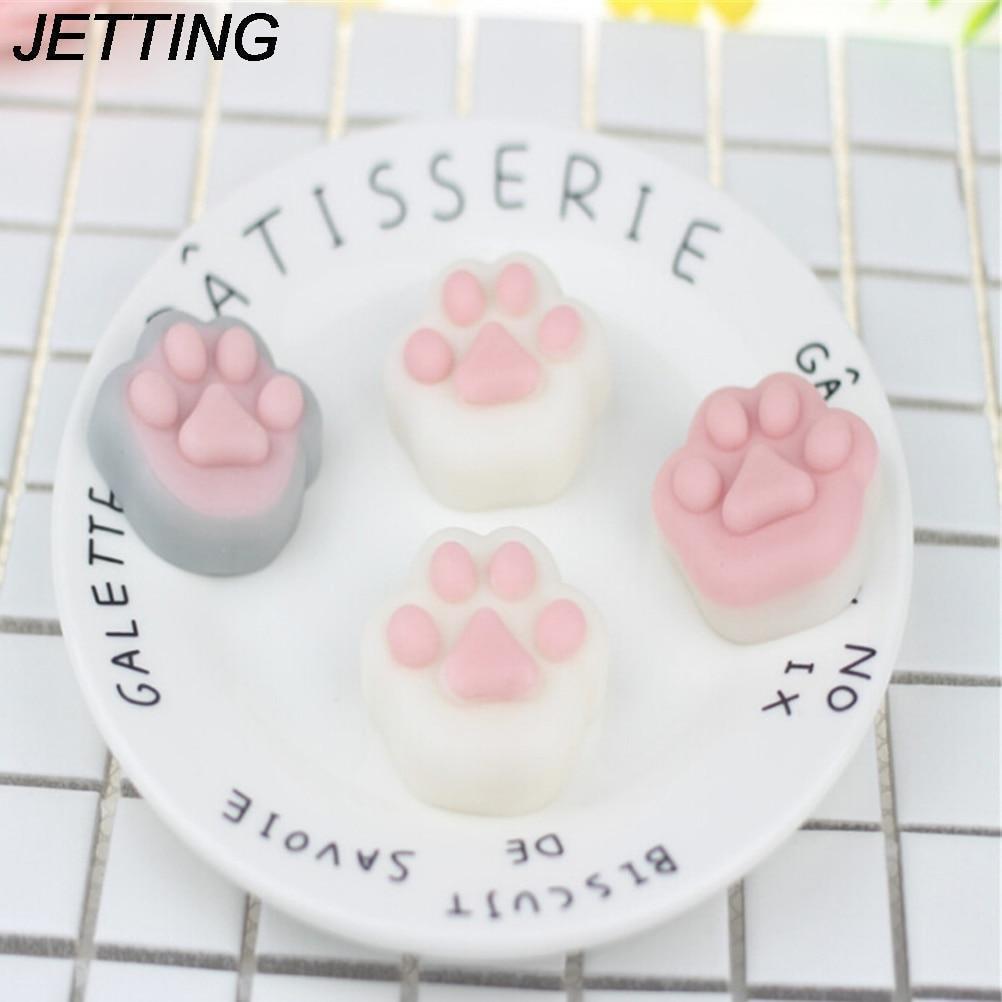 Kawaii Cat Paw Squishie Stress Reliever Toy [3 Colors] #JU2222