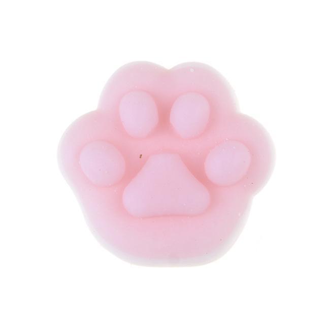 Kawaii Cat Paw Squishie Stress Reliever Toy [3 Colors] #JU2222