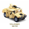 Image of Military Vehicles Hummers US Army Marines Swat Special forces Soldier Weapon Model Building Blocks Brick