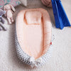 Image of Baby Nest Bumper Sleepy Head Pillow Portable Baby Crib