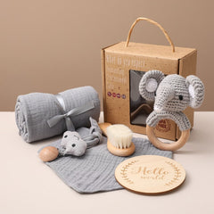 New Baby Infant Animal Box Hamper for Maternity and New Parents