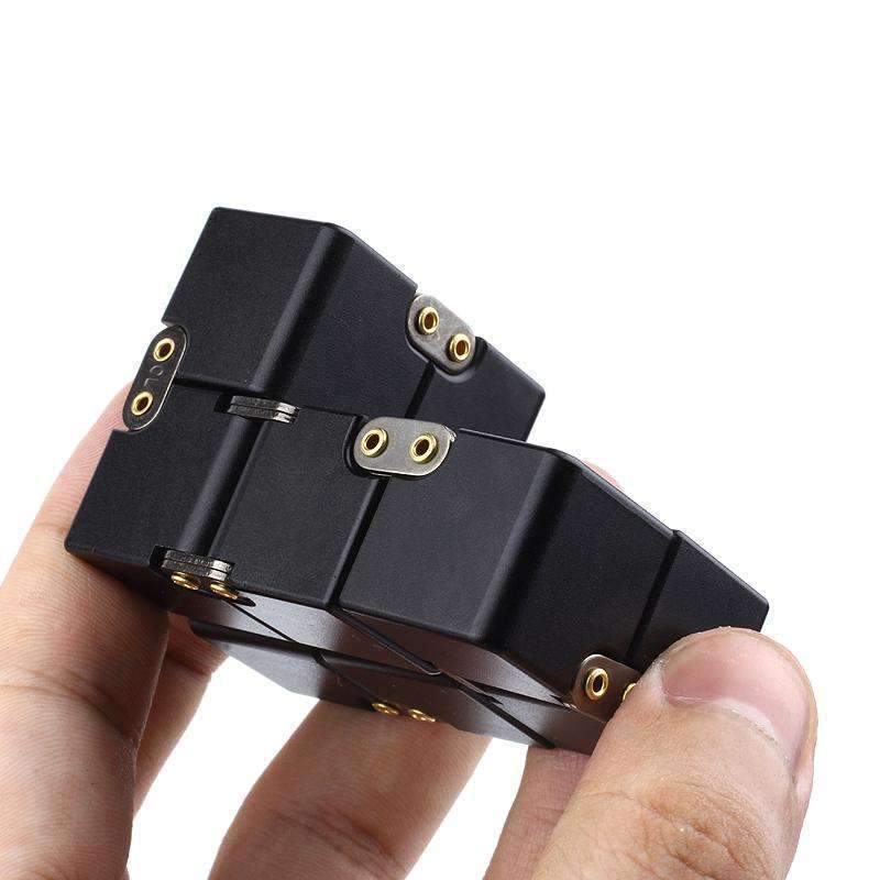 Premium Metal Infinity Cube Fidget Toy