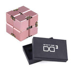 Premium Metal Infinity Cube Fidget Toy