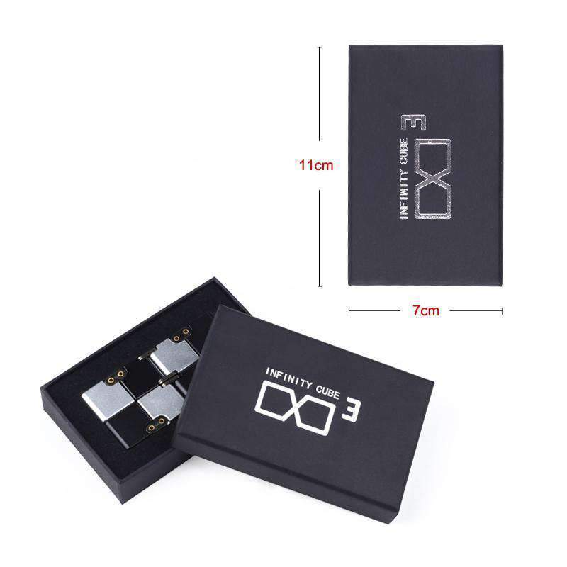 Premium Metal Infinity Cube Fidget Toy