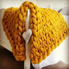 Image of Handmade Chunky Knit Blanket