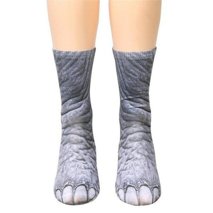 Adorable Animal Printed Paw Socks | High Quality Animal Paw Socks - Balma Home