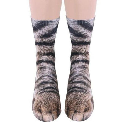 Adorable Animal Printed Paw Socks | High Quality Animal Paw Socks - Balma Home