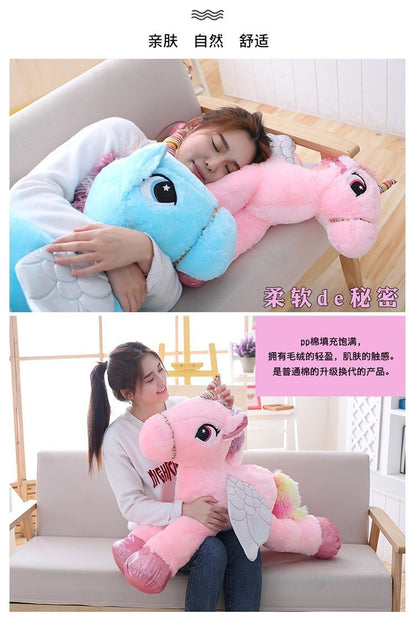 Unicorn Plush Toys Giant Stuffed Animal Horse Toys