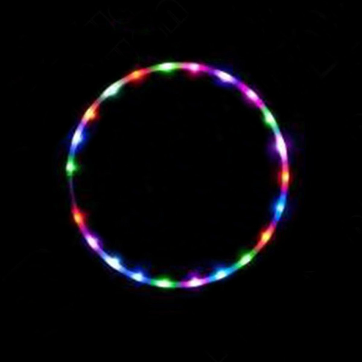 35''to 24" 24 to 10-LED Lights Glow in Dark Hula Hoop - Balma Home