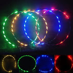 35''to 24" 24 to 10-LED Lights Glow in Dark Hula Hoop - Balma Home