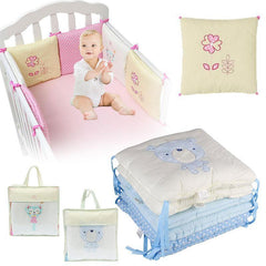 Bumper Cushion Fence Cover Cotton Baby Protector Safety - Balma Home
