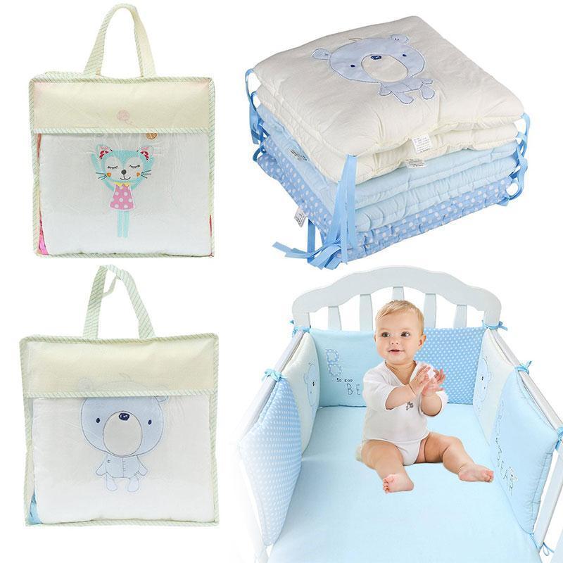 Bumper Cushion Fence Cover Cotton Baby Protector Safety - Balma Home