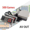 Image of Retro Mini TV Game Console with Built-in 620/600/500  Classic Games + Dual Gamepad Controls HDMI/AV 8 Bit Retro Video Game Console