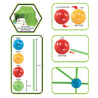 Kids Educational Construction Toys DIY STEM Building for 3,4,5 year old