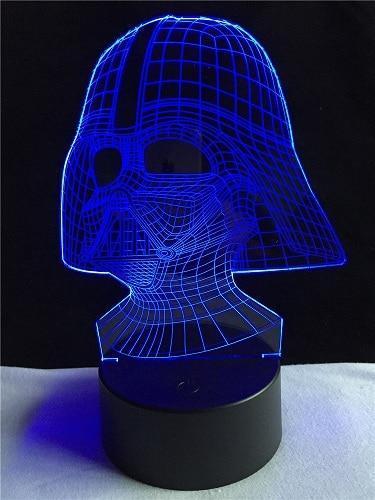 3D Lamp with 7 Colors